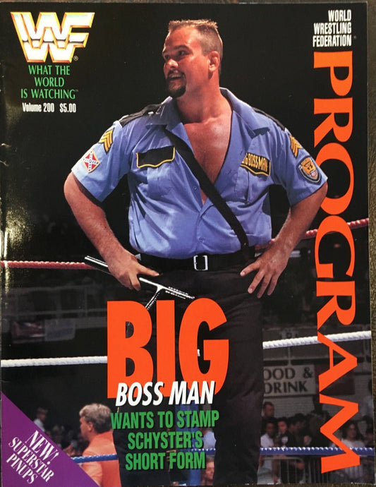 WWF Wrestling Program Vol. 200