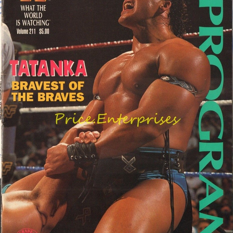 WWF Wrestling Program Volume 211 Magazine PWcatalog