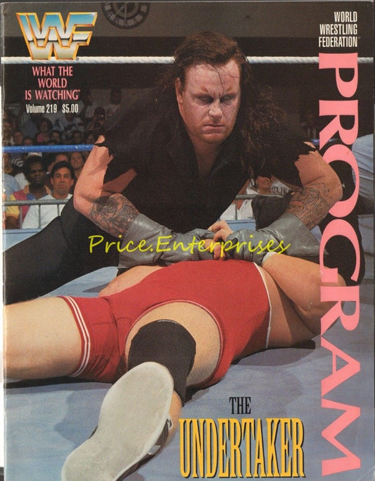 WWF Wrestling Program Vol. 219 - image 2
