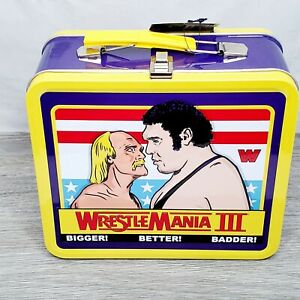 WWF Wrestlemania 3 Lunchbox
