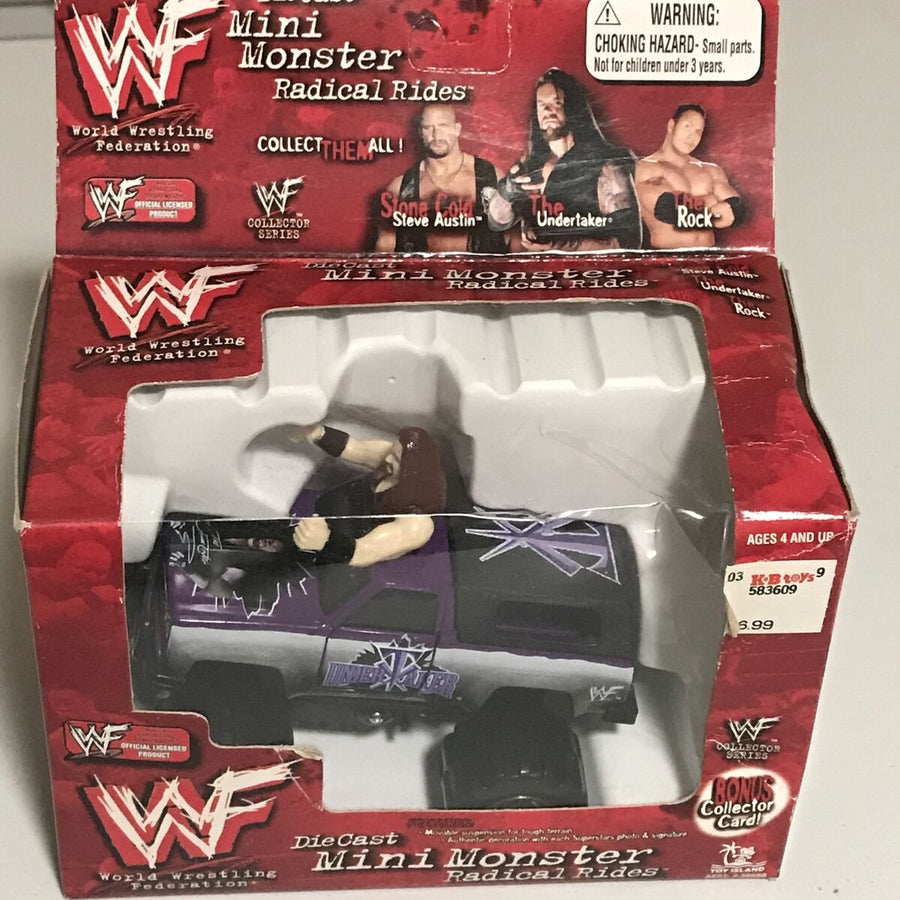 WWF mini monster Radical rides Undertaker PWcatalog