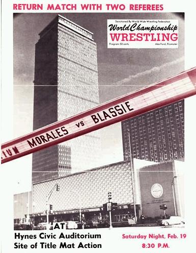 WWWF Program Hynes Civic AuditoriumFebruary 1972 Magazine PWcatalog