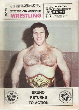 WWWF Program 1976 Volume 53 Magazine PWcatalog