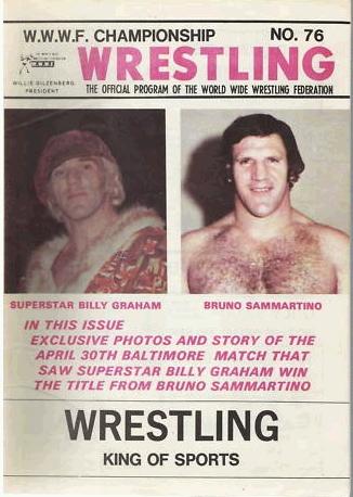 WWWF Program 1977 Volume 76 Magazine PWcatalog