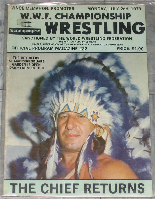WWWF Program MSG July 1979 Magazine PWcatalog