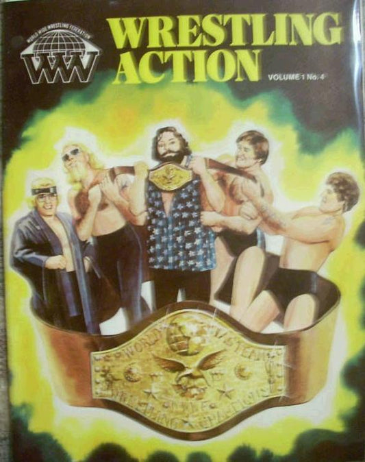 WWWF wrestling action Vol 1 number 4