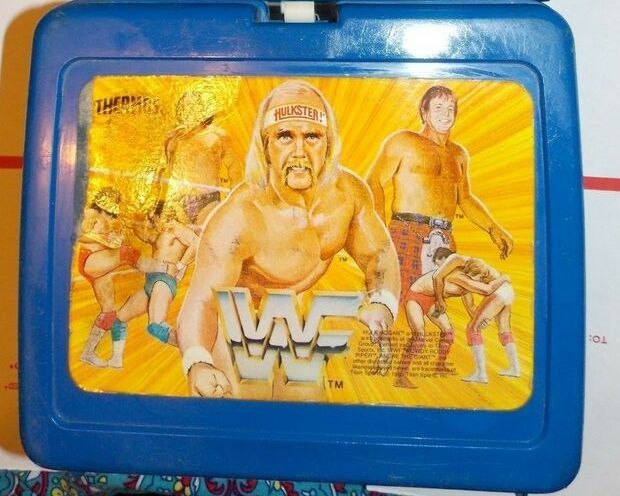 WWf 1985 Lunch box