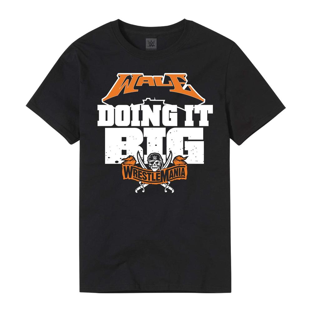 Wale X WrestleMania 37 Doing It BIG T-Shirt Pwcatalog