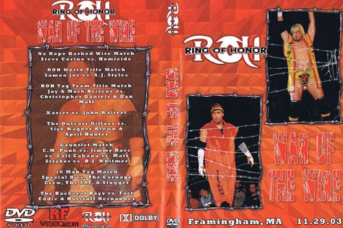 War of the Wire DVDs & Videos PWcatalog