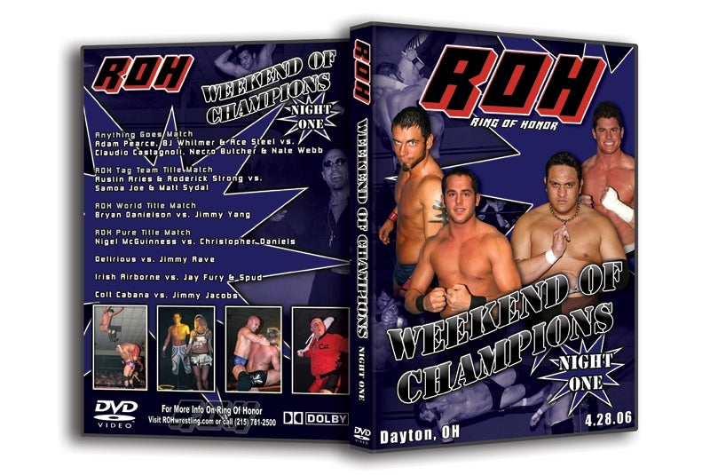 Weekend of Champions Night 1 DVDs & Videos PWcatalog