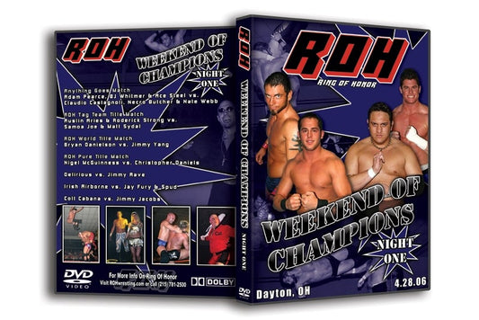 Weekend of Champions Night 1 DVDs & Videos PWcatalog