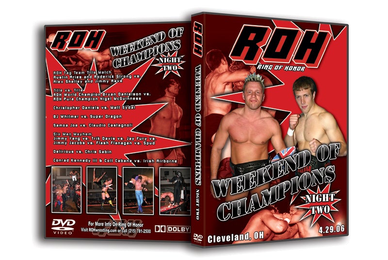 Weekend of Champions Night 2 DVDs & Videos PWcatalog
