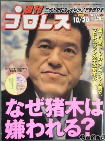 Weekly Pro Wrestling Volume 1058 Magazine PWcatalog