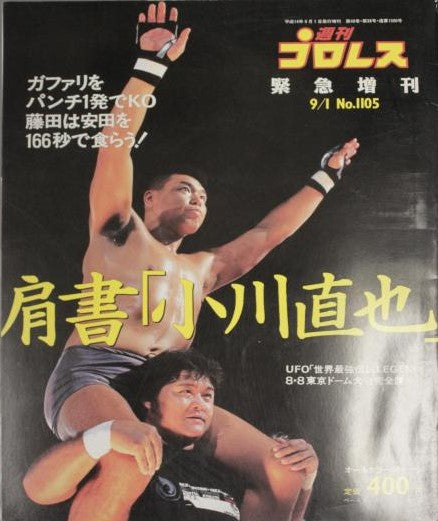 Weekly Pro Wrestling Volume 1105 Magazine PWcatalog
