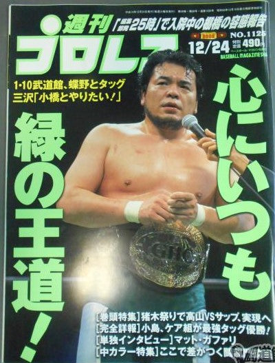 Weekly Pro Wrestling Volume 1125 Magazine PWcatalog