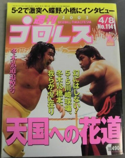 Weekly Pro Wrestling Volume 1141 Magazine PWcatalog