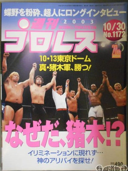 Weekly Pro Wrestling Volume 1172 Magazine PWcatalog