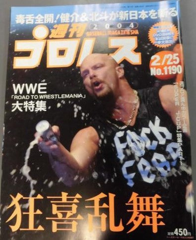 Weekly Pro Wrestling Volume 1190 Magazine PWcatalog