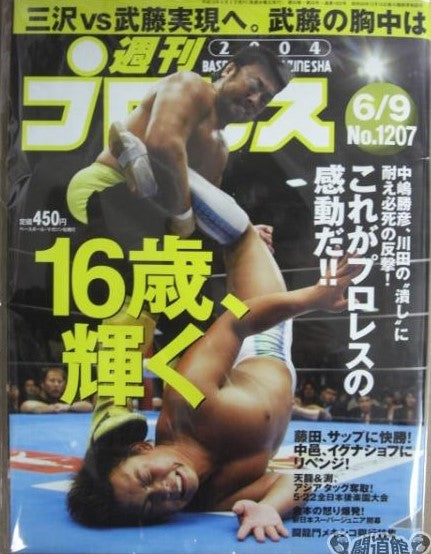 Weekly Pro Wrestling Volume 1207 Magazine PWcatalog