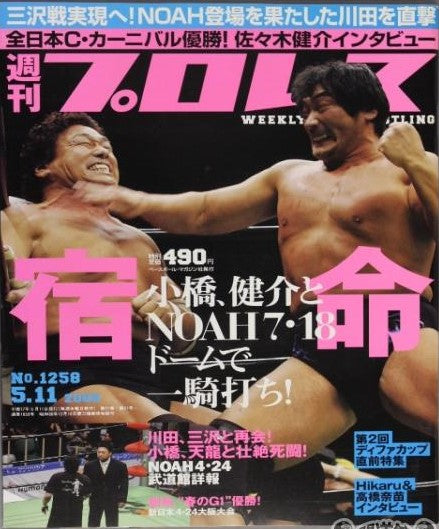 Weekly Pro Wrestling Volume 1258 Magazine PWcatalog