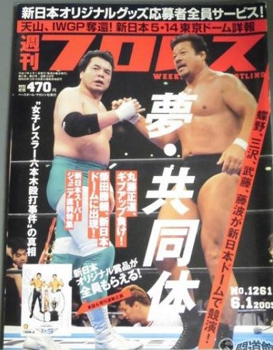Weekly Pro Wrestling Volume 1261 Magazine PWcatalog