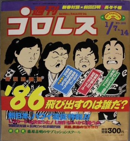 Weekly Pro Wrestling Volume 126 Magazine PWcatalog