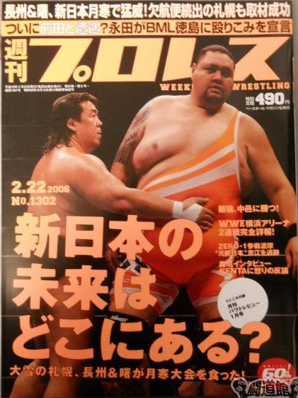 Weekly Pro Wrestling Volume 1302 Magazine PWcatalog