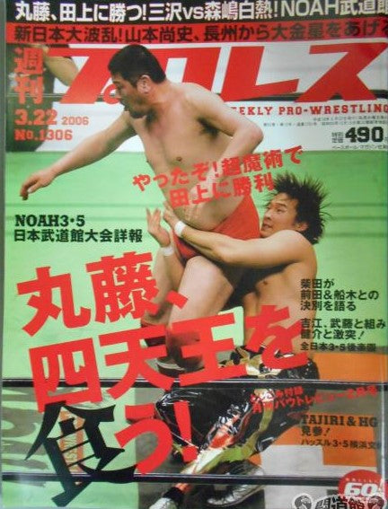 Weekly Pro Wrestling Volume 1306 Magazine PWcatalog
