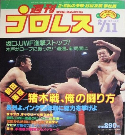 Weekly Pro Wrestling Volume 130 Magazine PWcatalog