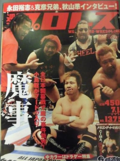 Weekly Pro Wrestling Volume 1375 Magazine PWcatalog