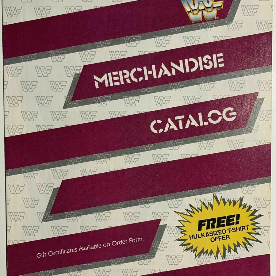 WWF Catalog Winter 1988 Magazine PWcatalog