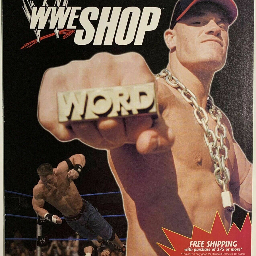 WWE Catalog Winter 2004 Magazine PWcatalog