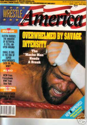 Wrestle America April 1993 Magazine PWcatalog