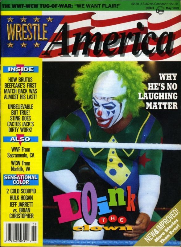 Wrestle America May 1993 Magazine PWcatalog