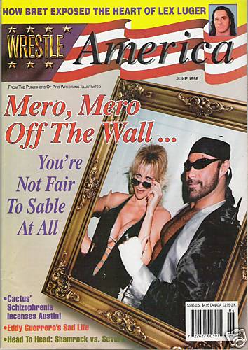 Wrestle America June 1998 Magazine PWcatalog