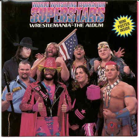 WrestleMania The Album 1993 Music CDs PWcatalog
