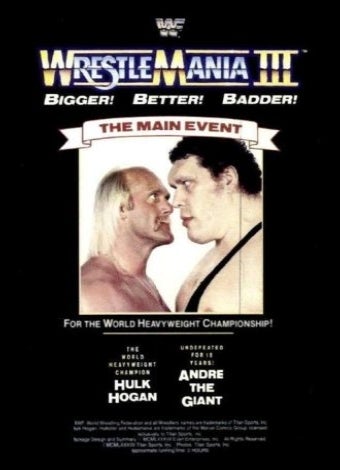 WrestleMania 03 DVDs & Videos PWcatalog