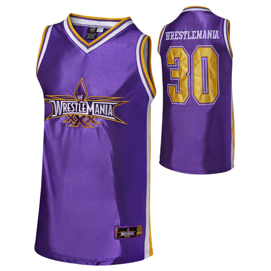 WrestleMania 30 Basketball Jersey Pwcatalog