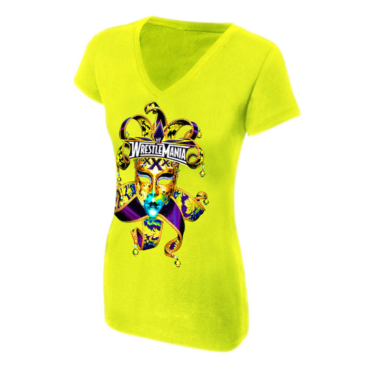 WrestleMania 30 Celebration Women's V-Neck T-Shirt