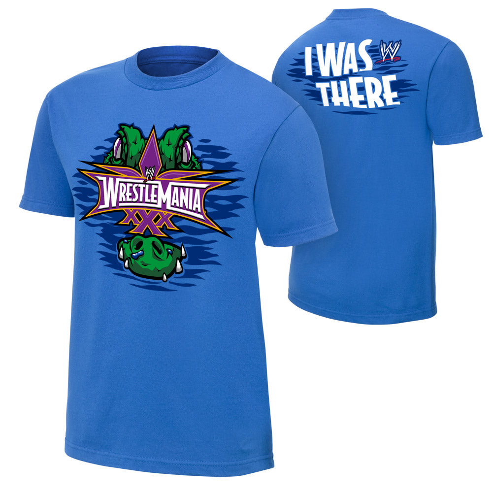 WrestleMania 30 I Was There Alligator Youth T-Shirt Pwcatalog
