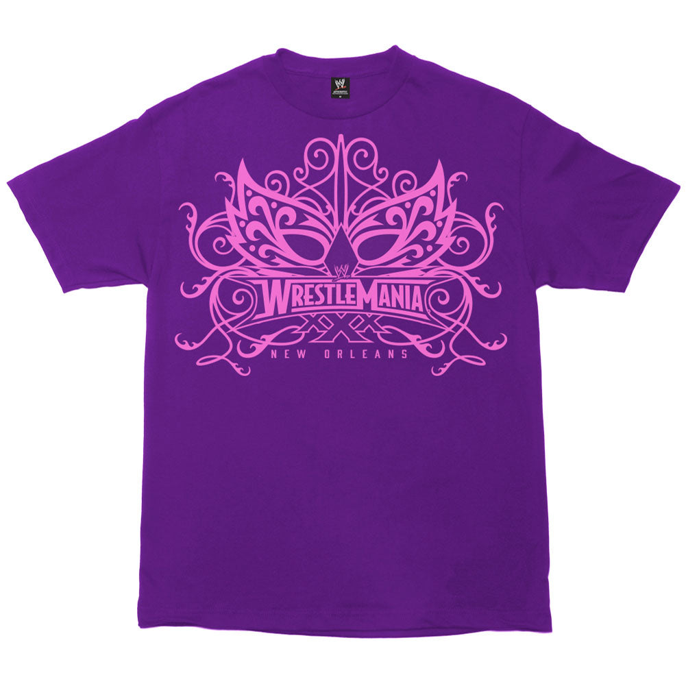 WrestleMania 30 I Was There Purple Youth Girl's T-Shirt Pwcatalog