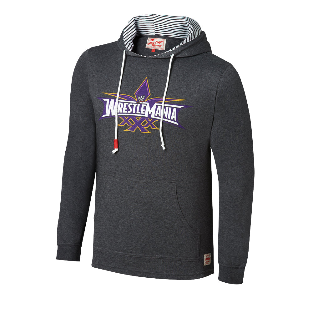 WrestleMania 30 Lightweight Hooded Sweatshirt Pwcatalog