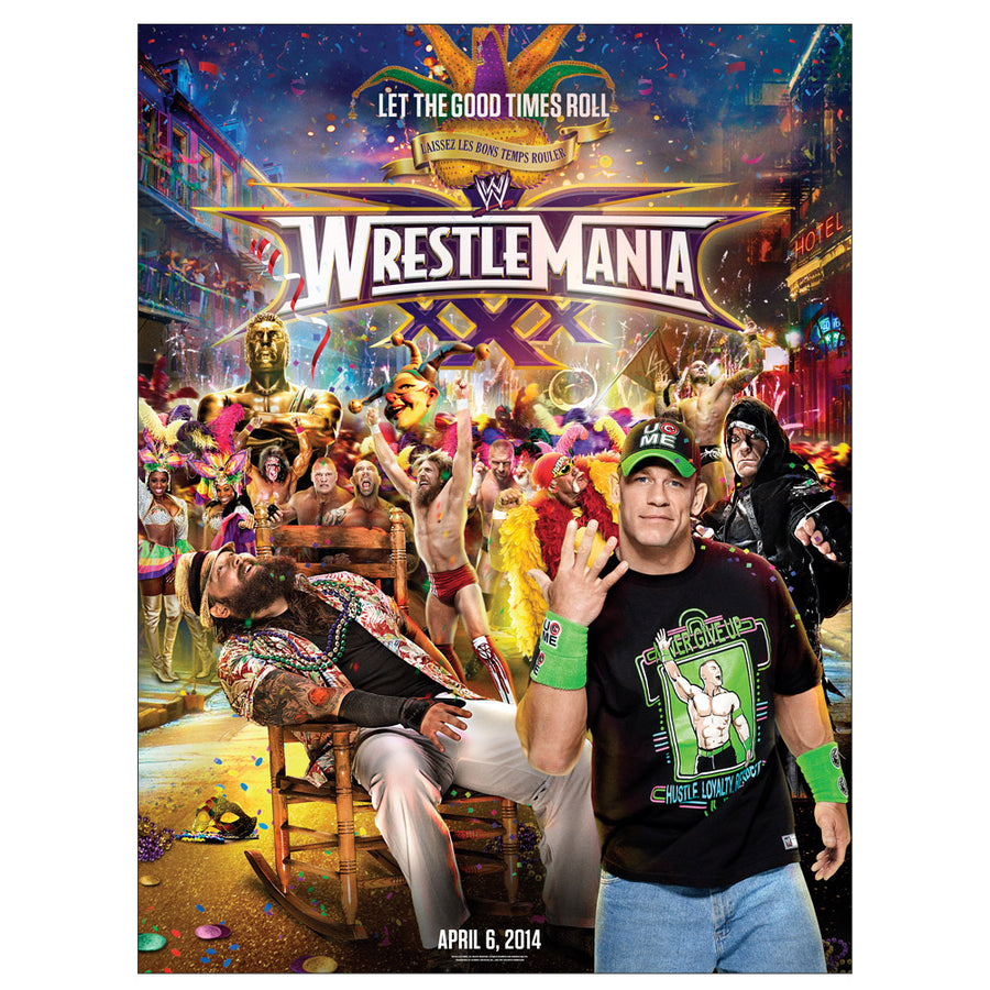 WrestleMania 30 Poster Pwcatalog