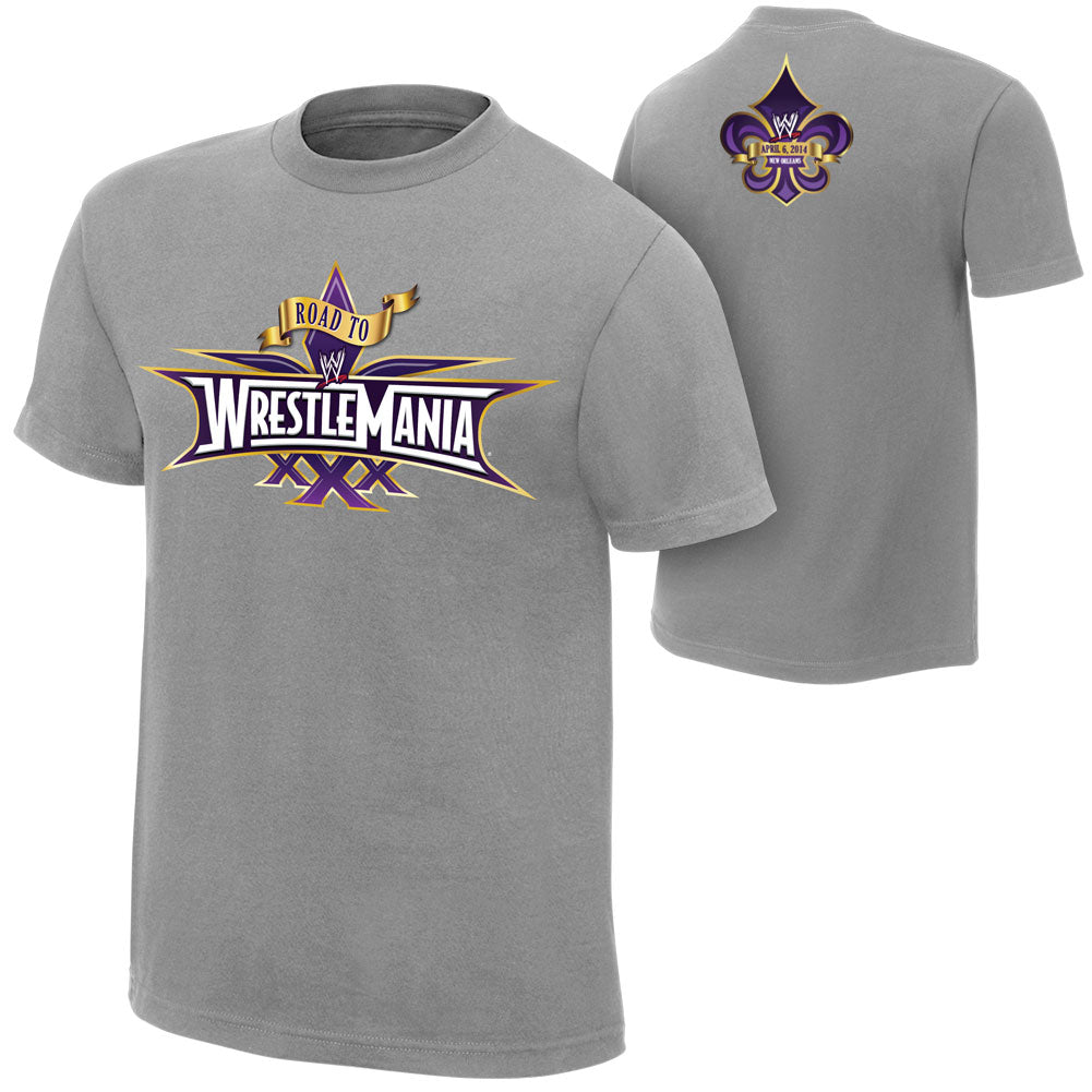 WrestleMania 30 Road To WrestleMania T-Shirt Pwcatalog