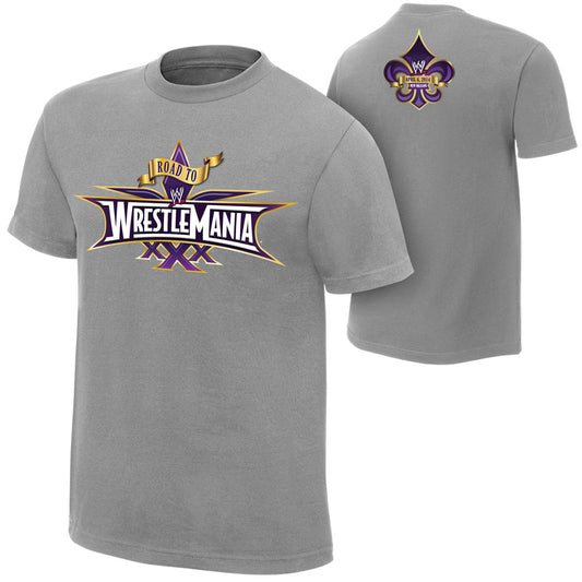 WrestleMania 30 Road To WrestleMania T-Shirt Pwcatalog