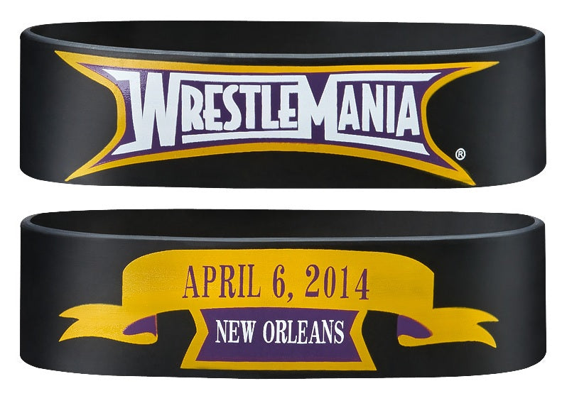 WrestleMania 30 Rubber Bracelet PWcatalog