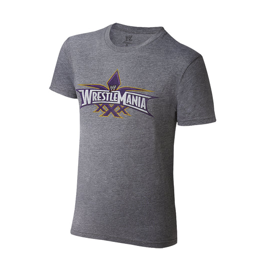 WrestleMania 30 Tri-Blend T-Shirt Pwcatalog