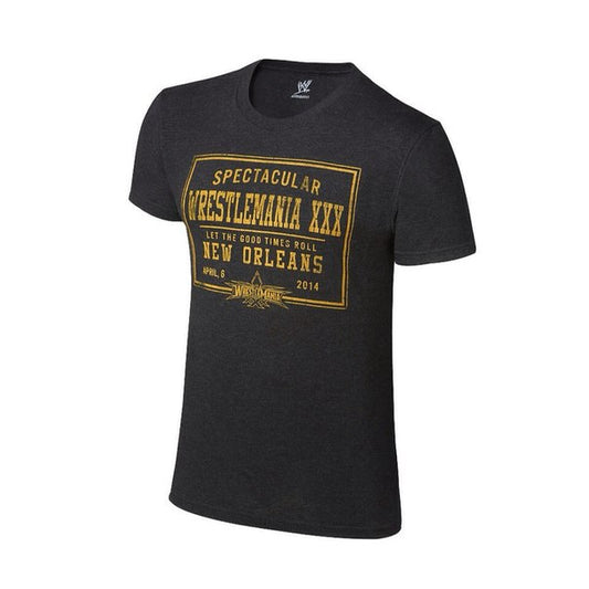 WrestleMania 30 Vintage Tri-Blend T-Shirt Pwcatalog