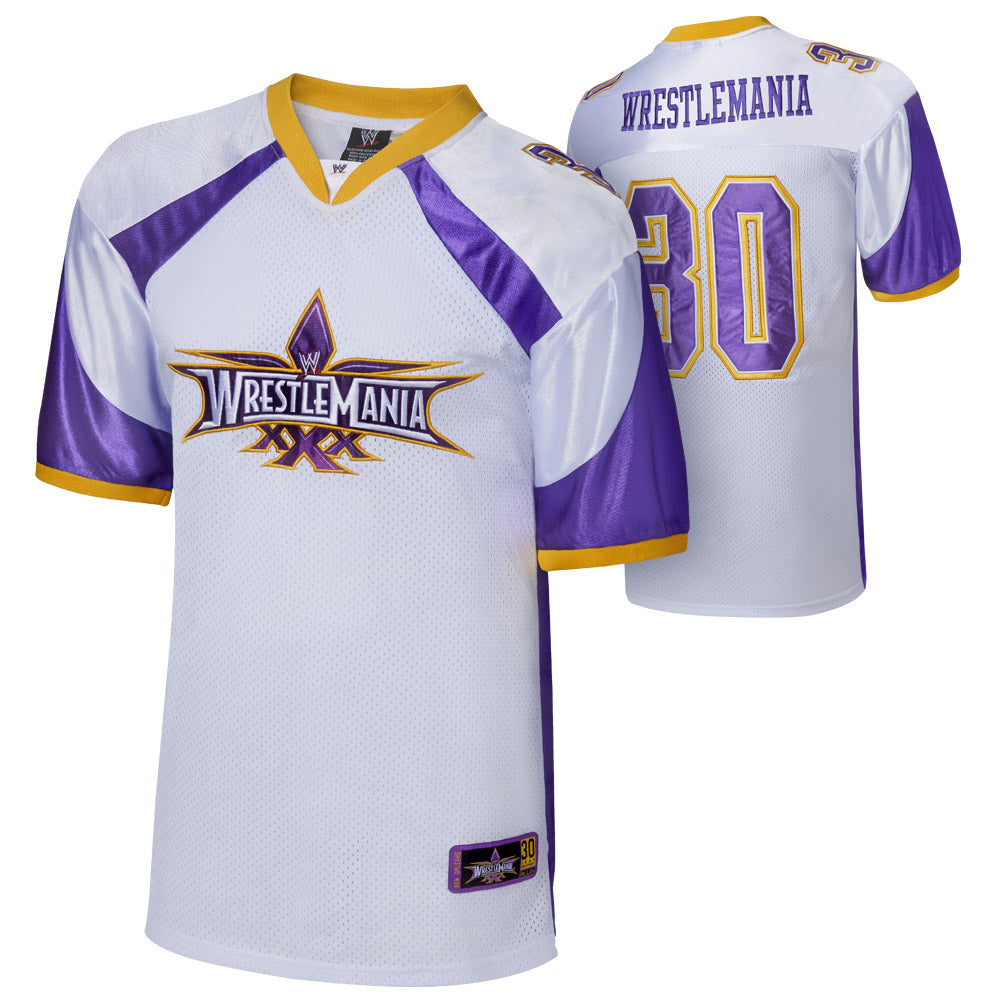 WrestleMania 30 Youth Football Jersey Pwcatalog