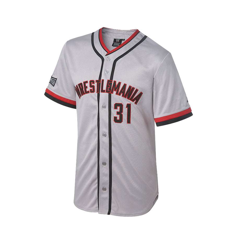 WrestleMania 31 Baseball Jersey Pwcatalog